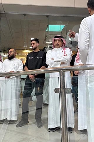 تجربة ضيافة وتوزيع الهدايا
